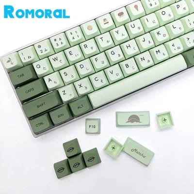 PBT Keycaps XDA Profile Matcha Green Tea Keycap PBT Dye Subl