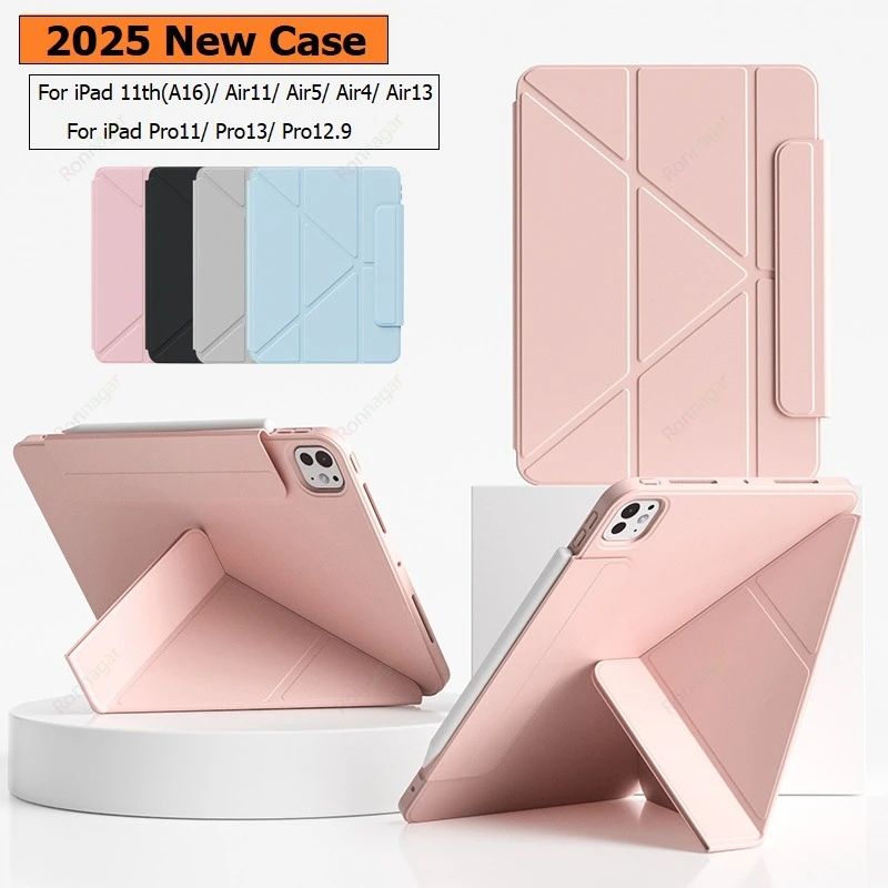 2025 New Y-Folding Case for IPad A16 11th 10th Gen for iPad