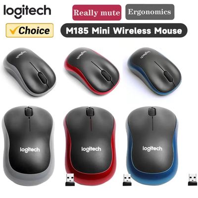 Logitech M185 Mini Wireless Mouse 1000DPI Silent Optical Mou