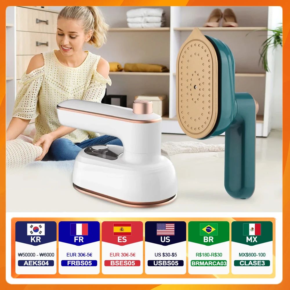 Mini Garment Steamer Steam Iron Handheld Portable Home Trave