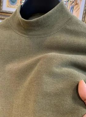 Men's Autumn Thick Base Thermal Underwear Winter Semi High N