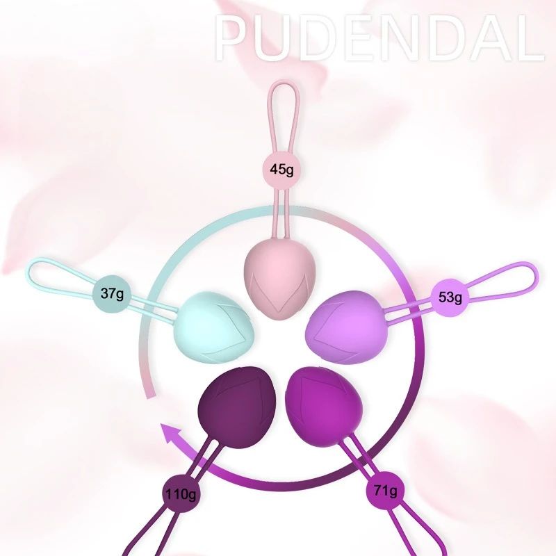 5PCS/SET Kegel Balls Women Vaginal Training Dumbbell Feminin