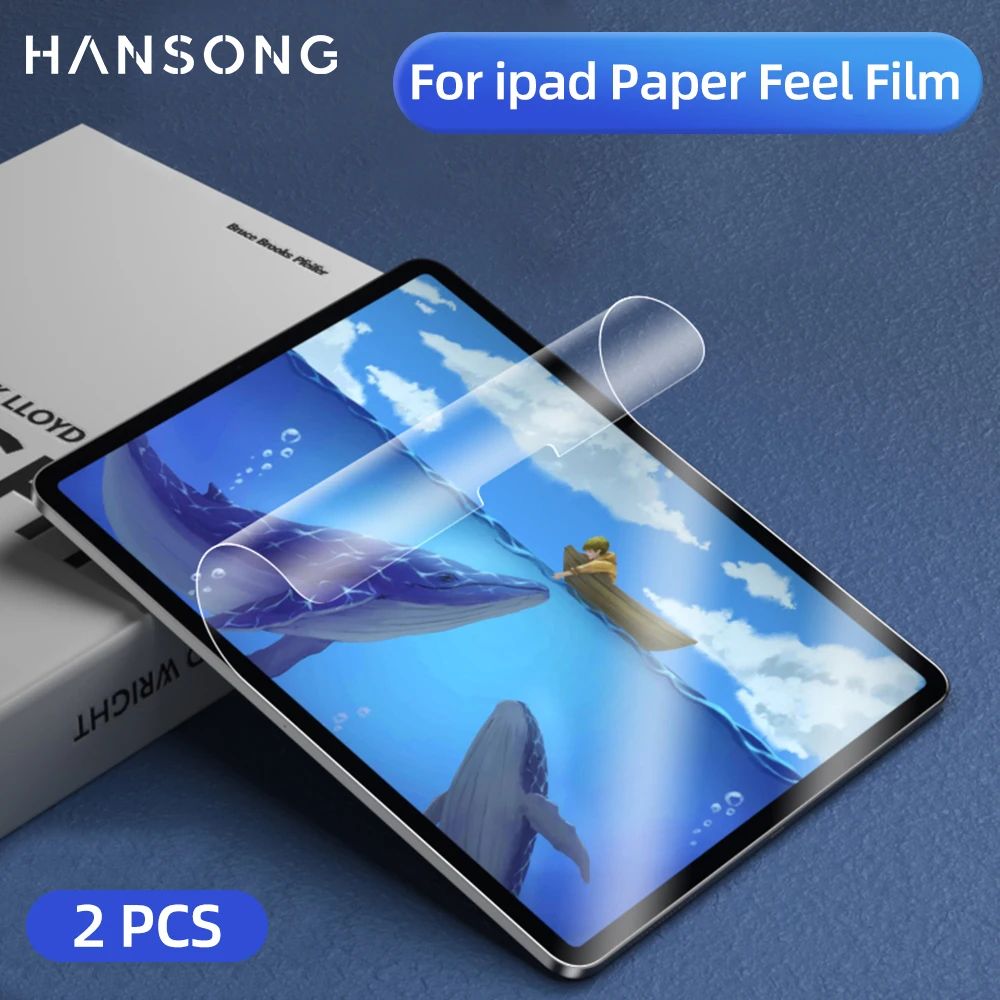 2pcs Feel Screen for iPad 10th Gen 11th Pro 11in Air 2 3 4 5