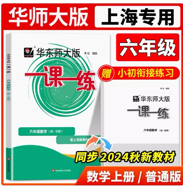 2024版一课一练6上数学