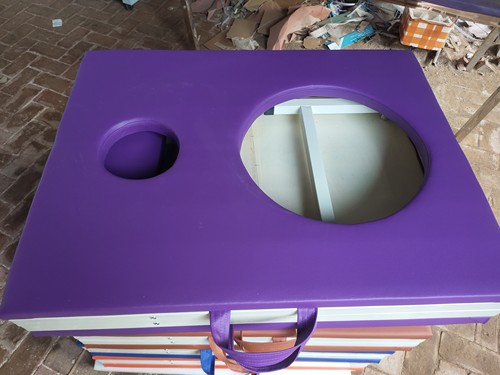 六腿加固原始点推拿按摩床熏蒸床