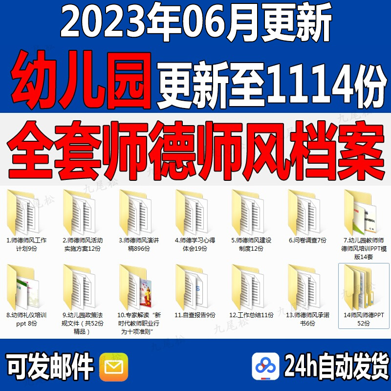 幼儿园师德师风档案资料教师培训演讲稿ppt专项实施方案督导检查