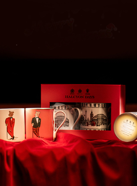 H的礼物清单丨英国「古老技艺守护者]HALCYON DAYS骨瓷马克杯礼物