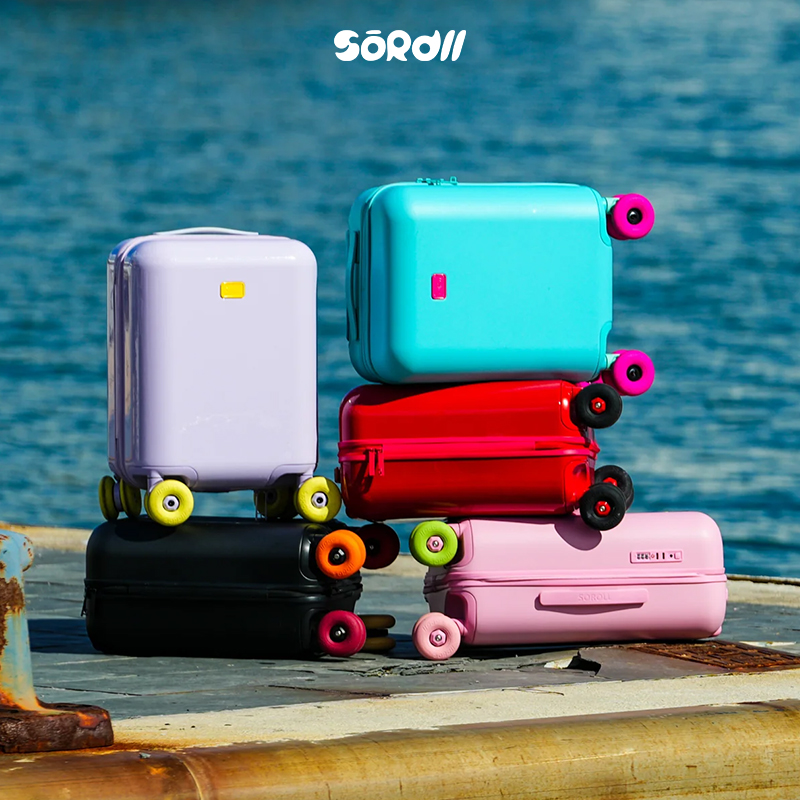 H的礼物清单丨「极致差异化」soroll 迈阿密热浪时尚万向轮行李箱