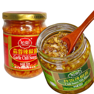 拌饭辣椒酱蒜蓉辣椒酱贵州特产遵义辣椒旭阳椒源酸辣椒剁辣椒瓶装