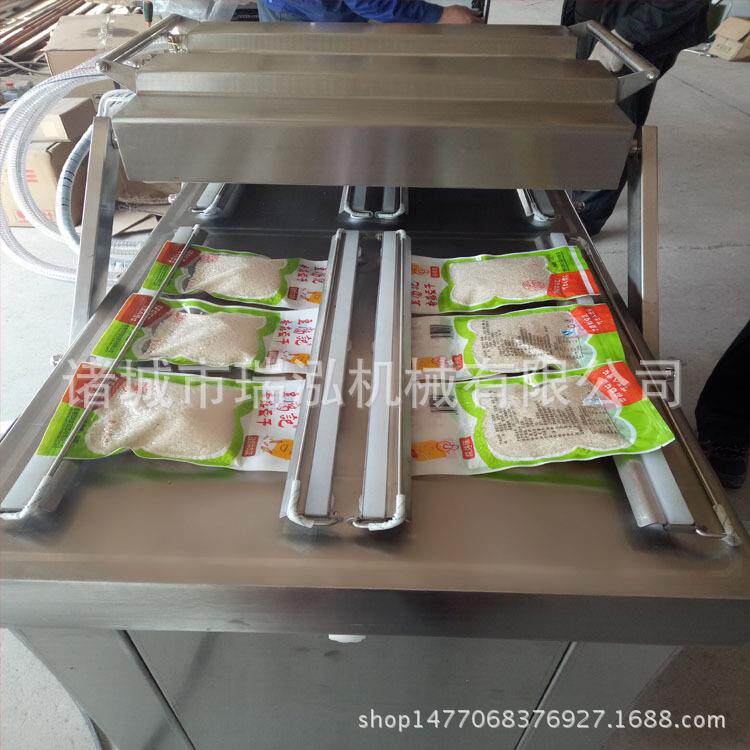 600双室连续真空包装机家用商用小型食品真空包装机多少钱