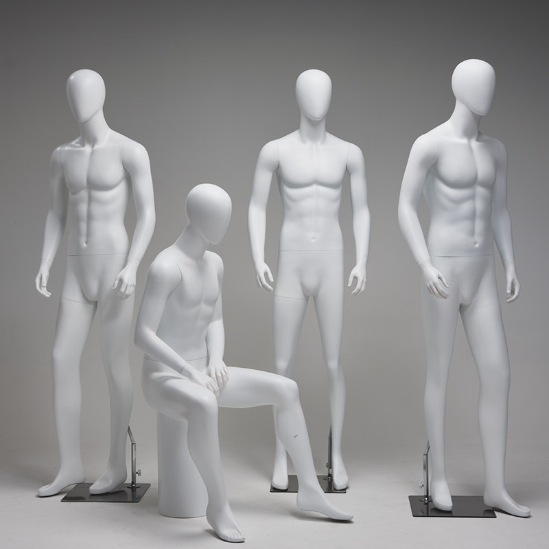 服装店男装全身模特展示架西服人偶模型人体橱窗半身人台陈列道具
