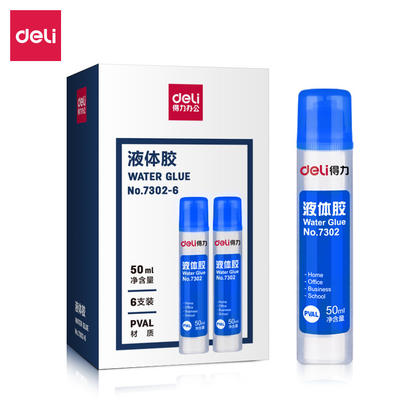 得力高粘度快干稳固顺滑胶水图片