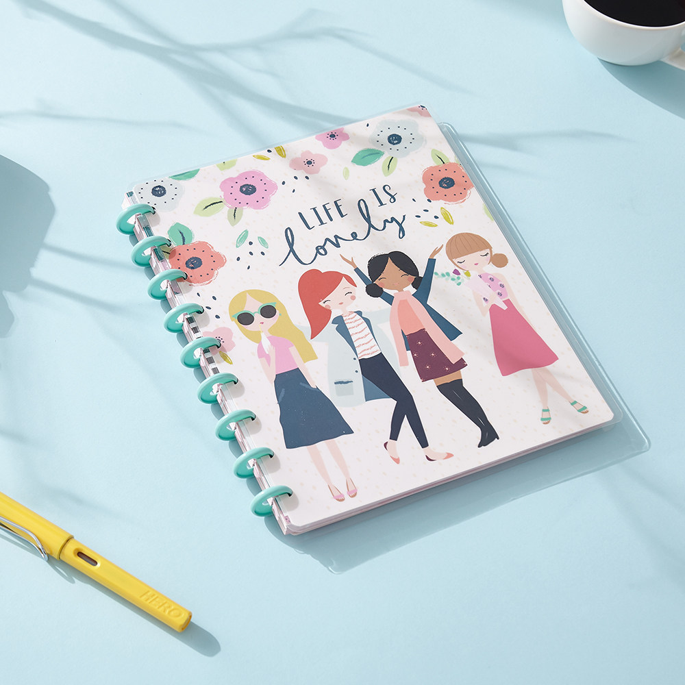 THE HAPPY PLANNER美国创意手帐本中号60页蘑菇孔活页笔记本时尚日记本会议办公本子女孩网红手账|msdalam kategori Kamus elektronik/buku kertas elektronik/alat tulis, Ini buku kertas, notebook/Notepad - dari Buy2taobao.com untuk memberikan perkhidmatan ejen Taobao profesional membeli