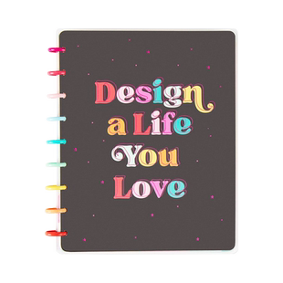 【百变生活】HAPPY PLANNER色彩多巴胺活页手帐本B560页中号圆环活页手账本笔记本日常生活记事本子