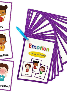emotion cards Learning Flashcards High Frequency Words学习卡