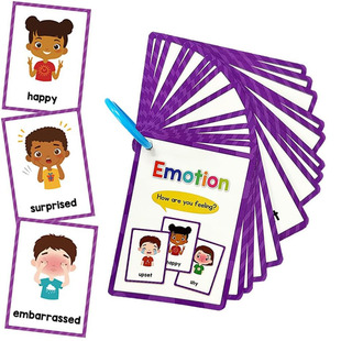 emotion cards Learning Flashcards High Frequency Words学习卡