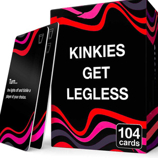 Kinkies Get Legless Adult Card Games for Night Challenges