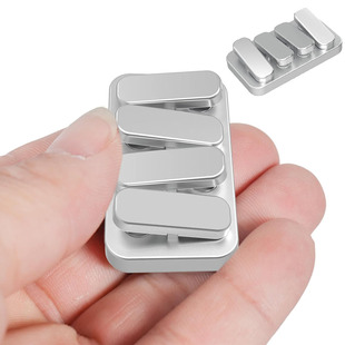 Metal Fidget Slider EDC Fidget Clicker Haptic Fidget Toys