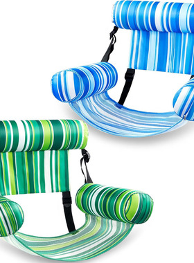 Inflatable Pool Floats Adult Floating Lounge Chairs Blow up