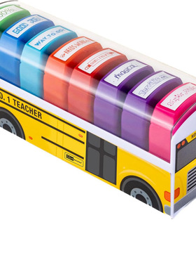 Teacher Stamps Self Inking Motivational Encouraging Colorful