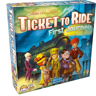 Ticket to Ride First Journey -Kids Train Strategy Board Game
