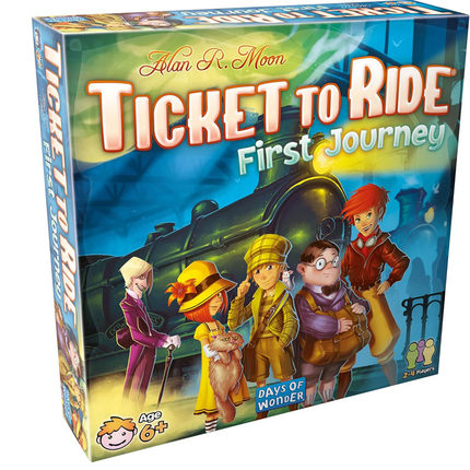 Ticket to Ride First Journey -Kids Train Strategy Board Game