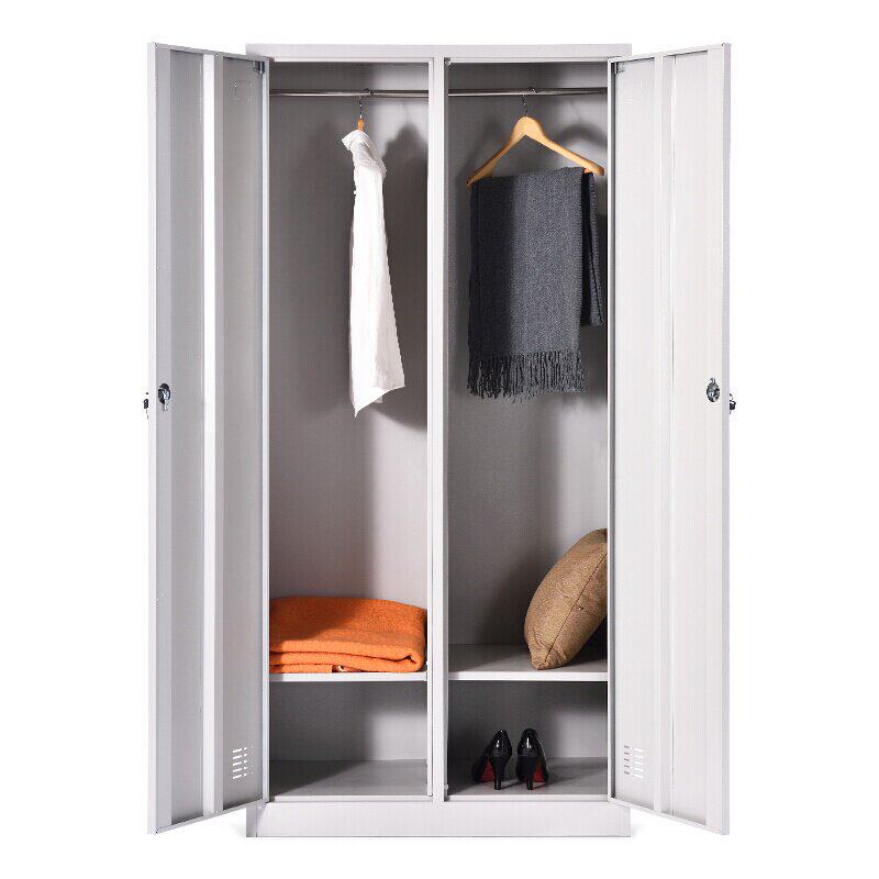 甘肃兰州更衣柜钢制铁皮柜储物柜浴室带锁员工柜宿舍换衣u衣柜