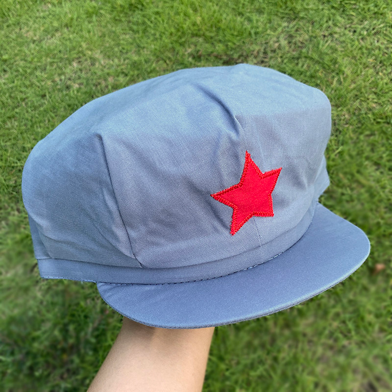 帽子红军灰色八路军装扮新四军复古五角星帽幼大人八角帽儿童演出,箱包皮具/热销女包/男包,时尚帆布包,淘宝优惠券,粉丝福利购,淘宝优惠卷