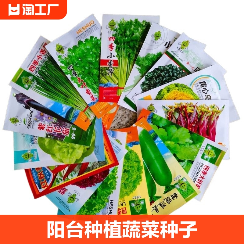 蔬菜种子四季播盆栽黄西瓜生菜孑大全蕃茄无架薄皮特大开花种植