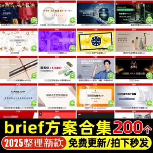 brief简报4A广告奥美省广文档客户比稿营销推广品牌策划PPT方案