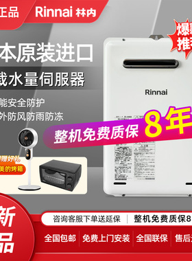 Rinnai/林内 REU-V1616W(K)-CH进口防冻16升天然气室外燃气热水器