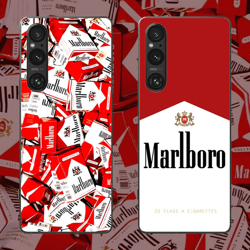 万宝路手机壳适用索尼Xperi手机保护套/壳