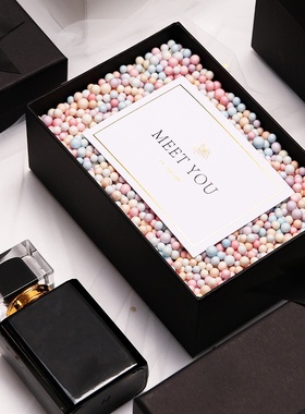 giftbox men birthday  wrapping paper box  black large