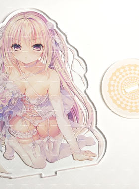 rubisama周边饭制亚克力立牌C94会场限定代餐死馆死骑二次元相关