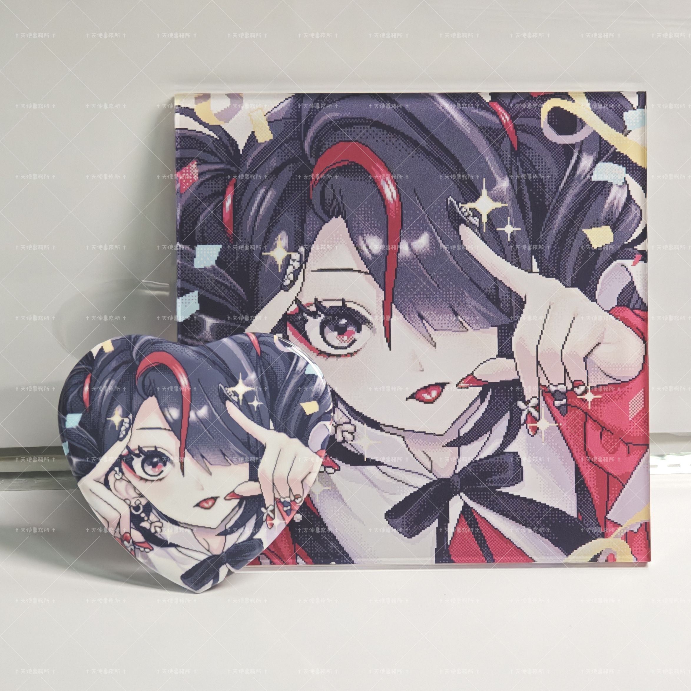 主播女孩重度依赖糖糖吧唧亚克力杯垫NEEDY GIRL OVERDOSE超天酱