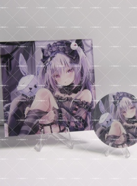 rubisama周边制品梦幻五重奏目玉吧唧亚克力杯垫可爱美少女高颜值