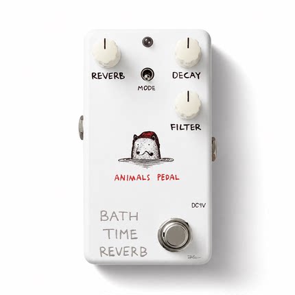 酷糖 日本 Animals Pedal BATH TIME REVERB 烟斗熊混响