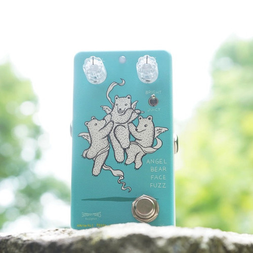 日本 Animals Pedal Angel Bear Face Fuzz 天使熊毛绒法兹 单块
