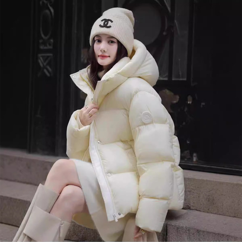 白鸭绒羽绒服女款高端日韩风外套