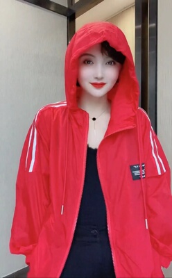 防晒衣女宽松透气速干短外套