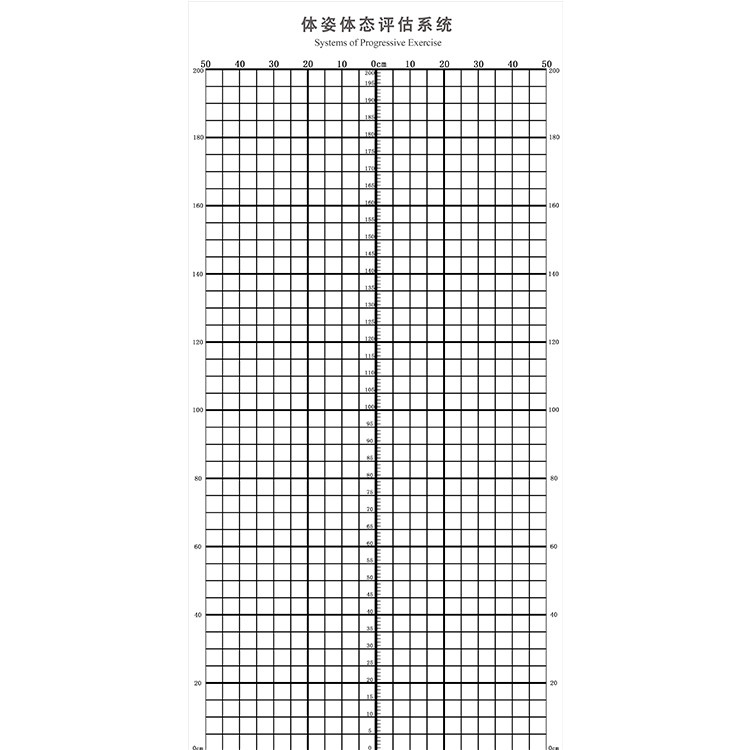 体姿体态评估表健身房体测评估图瑜伽馆人体姿势矫正图身体评估表