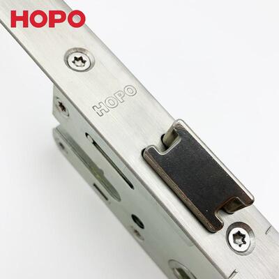 HOPO好博平开玻璃门锁92孔锁体锁芯断桥铝合金门锁联动传动器锁心