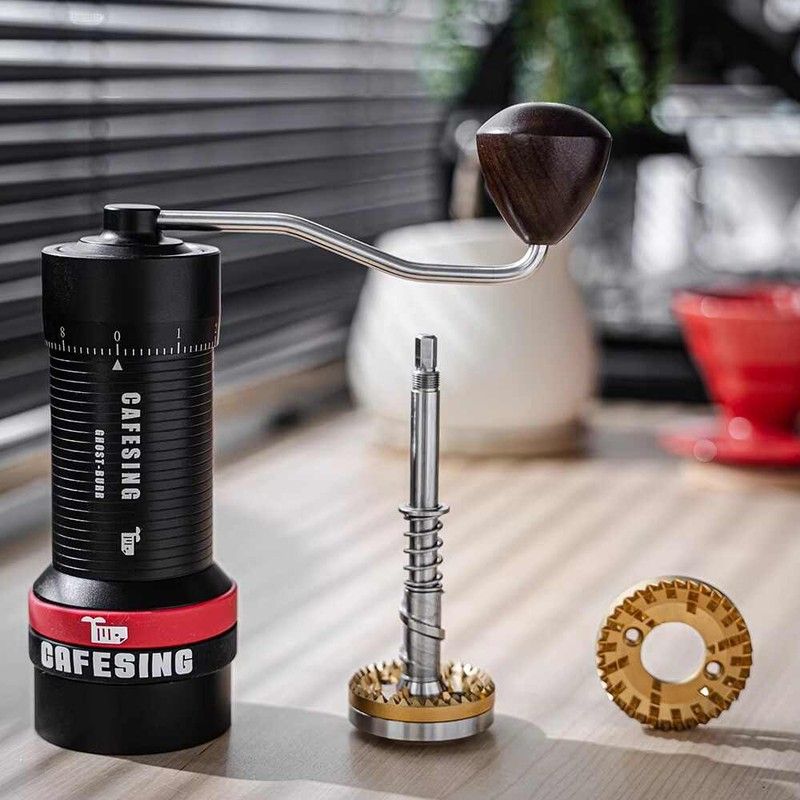CafeSing虎鲸鬼齿咖啡手磨ORCA手冲磨豆机手摇快拆刀盘手动研磨器图片