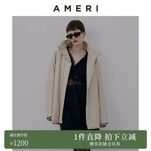 AMERI冬季 柔软舒适棉服夹克外套01320690400 新款