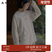 AMERI秋冬WIND 卫衣02120330730 长袖 AND SEA联名中性宽松情侣款