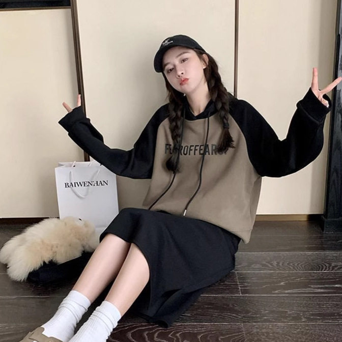 大码秋冬时尚洋气穿搭配一整套装女胖mm显瘦遮肉半身裙卫衣两件套,女装/女士精品,其它制服/套装,淘宝优惠券,粉丝福利购,淘宝优惠卷