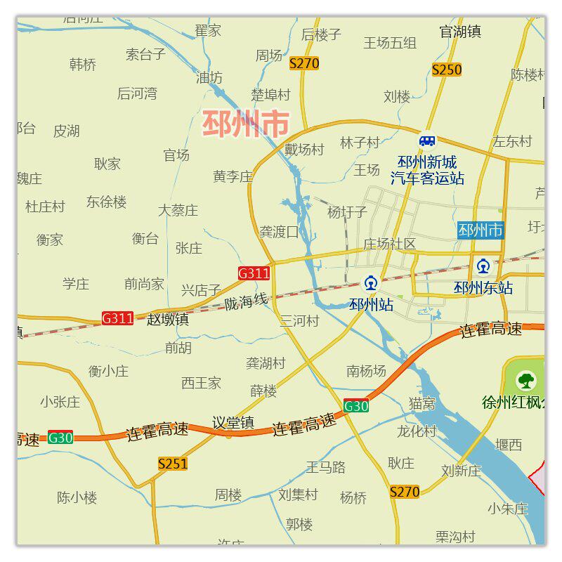 定制徐州市地图2020i新高清政区区划城区挂图办公室居家装饰画