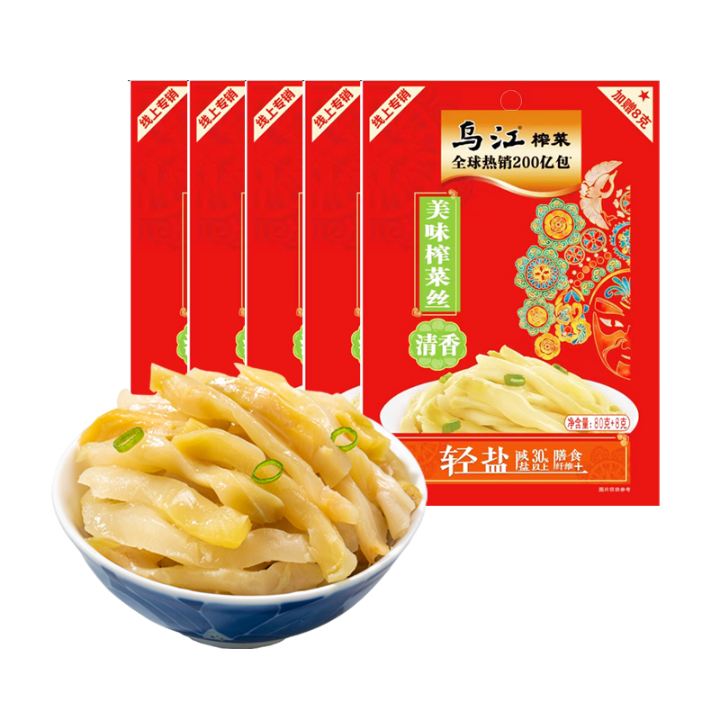 乌江美味榨菜丝80g袋装下饭菜