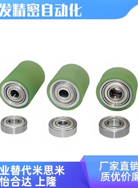 QAC42/43-20/25/30/40/40A/50/50A-L15/20包胶滚轮 带轴承型RORUA