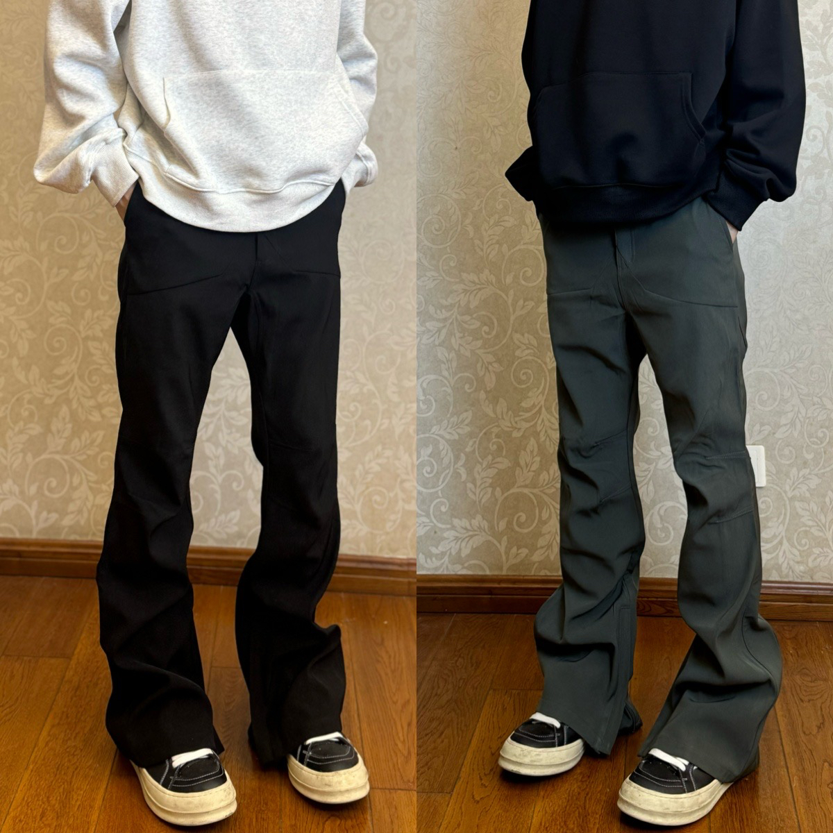 长裤AU8OFCLUB美式拉链四季